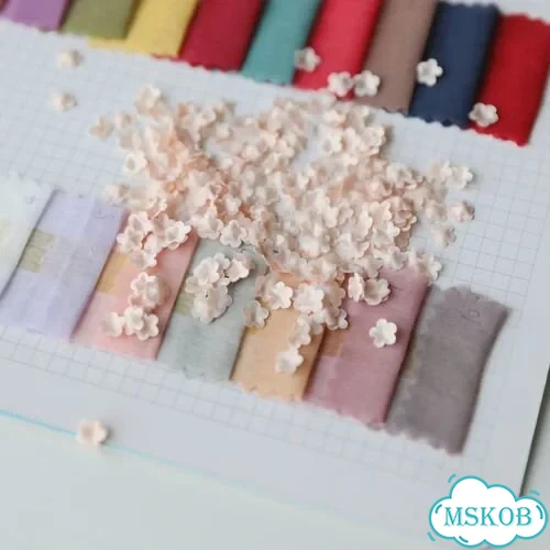 Атласные 3D цветочные лепестки DIY свадебная вуаль кукла свадебное украшение цветы RS3797 фото 1