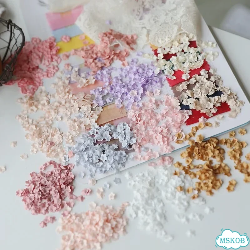 Атласные 3D цветочные лепестки DIY свадебная вуаль кукла свадебное украшение цветы RS3797 фото 2