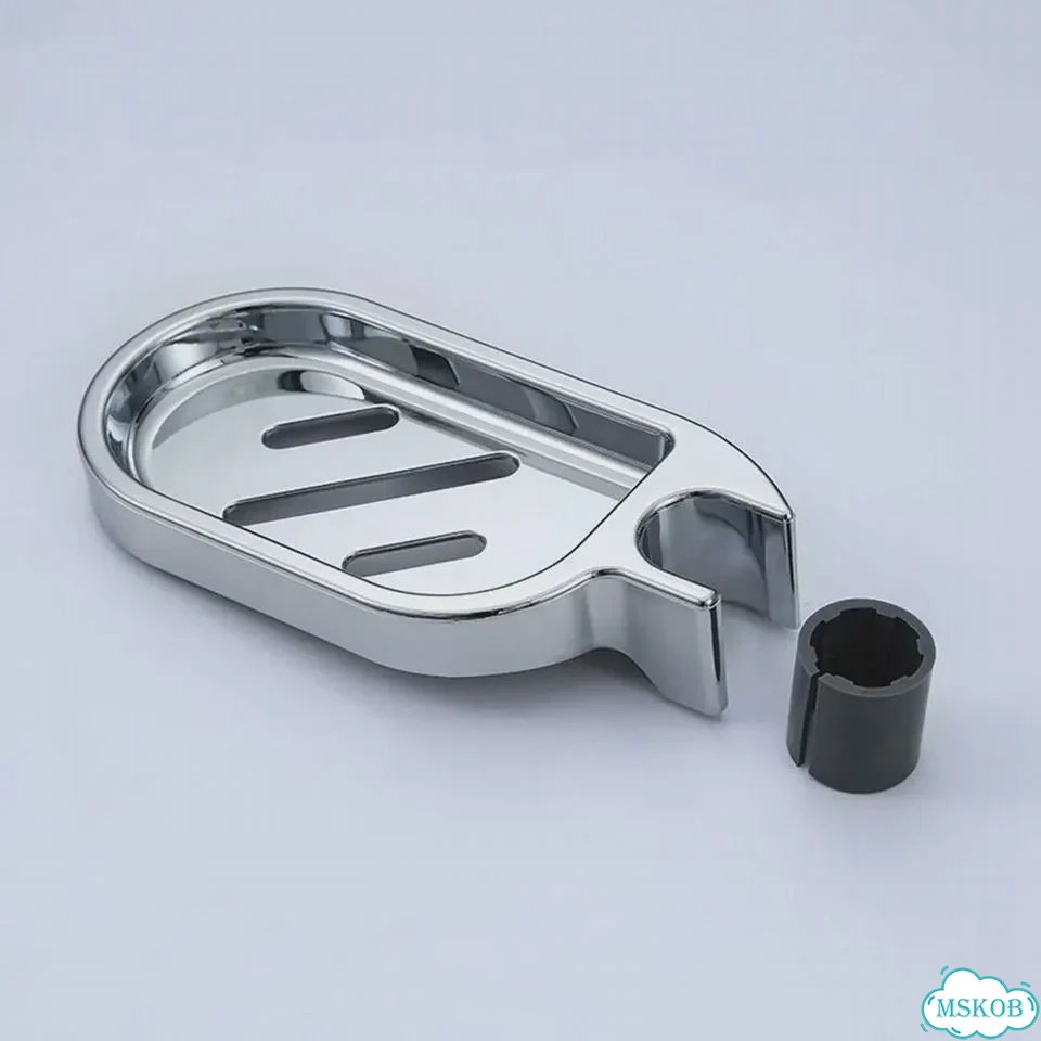 Регулируемая мыльница для ванной серебристого цвета 22mm фото 1