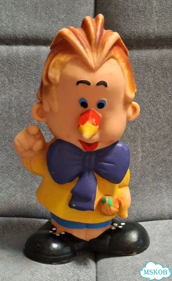 Игрушка карандаш резина СССР фото 1