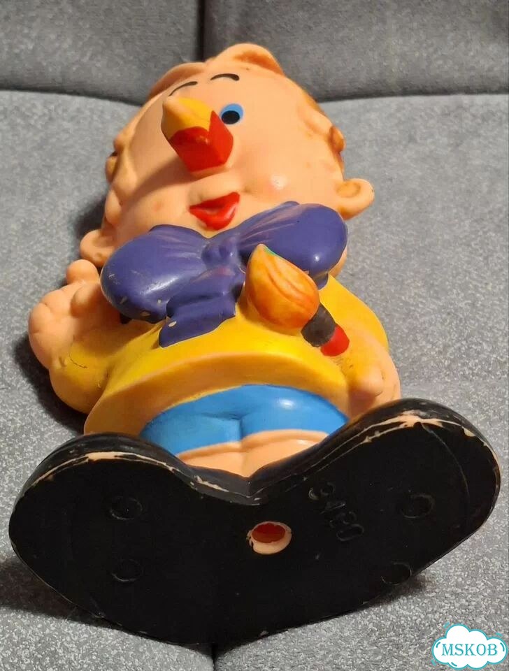 Игрушка карандаш резина СССР фото 3