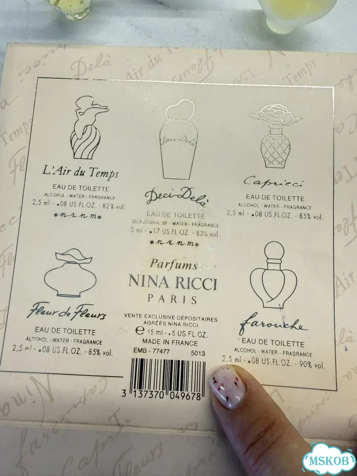 Миниатюры парфюма Nina Ricci фото 5