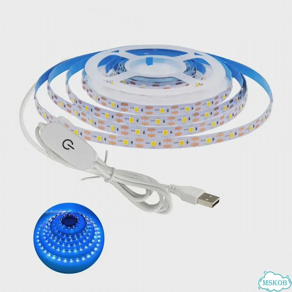 Светодиодная лента Blue 4м USB 5В фото 1
