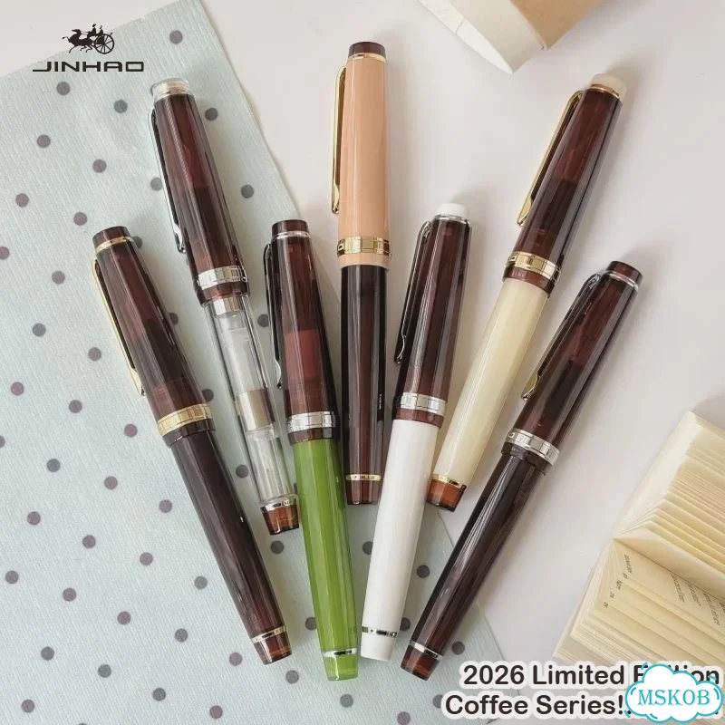 Перьевая ручка jinhao, M, frozenlakestarryglow фото 2
