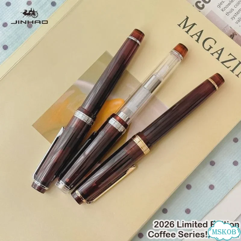 Перьевая ручка jinhao, M, frozenlakestarryglow фото 4