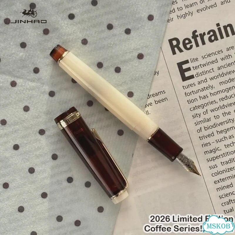 Перьевая ручка jinhao, M, frozenlakestarryglow фото 5