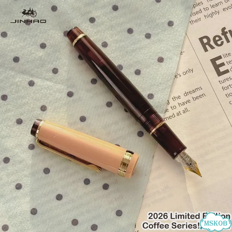 Перьевая ручка jinhao, M, frozenlakestarryglow фото 6