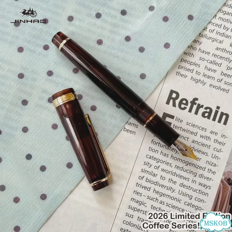Перьевая ручка jinhao, M, frozenlakestarryglow фото 7