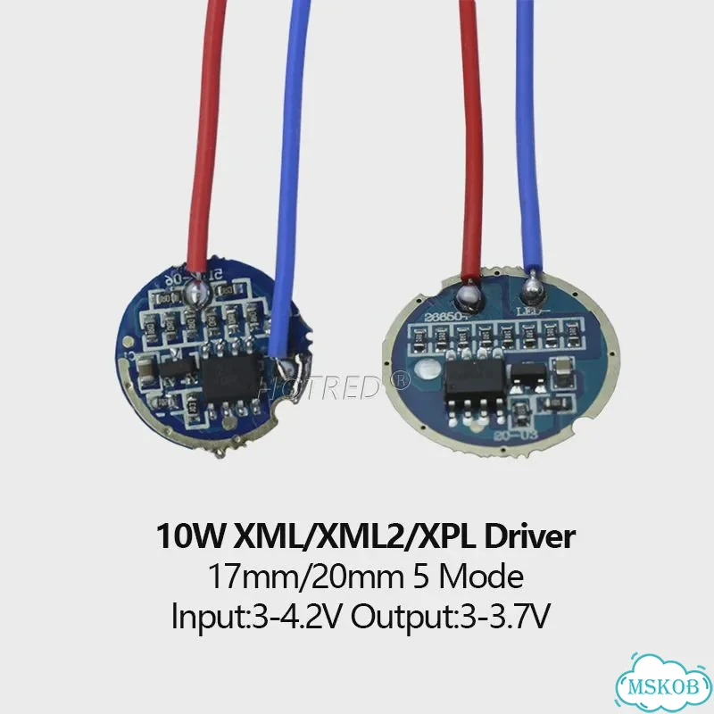 HotRed трансформатор освещения 12В 10W 22mm 5Mode фото 6