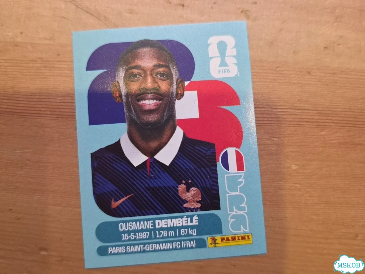 Дембеле panini world cup 2026 фото 1