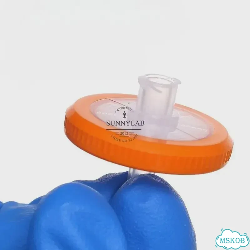 Одноразовые игольчатые фильтры 13 мм, 25 мм, 0,22/0,45 мкм 13mm 0.22um, Nylon фото 2