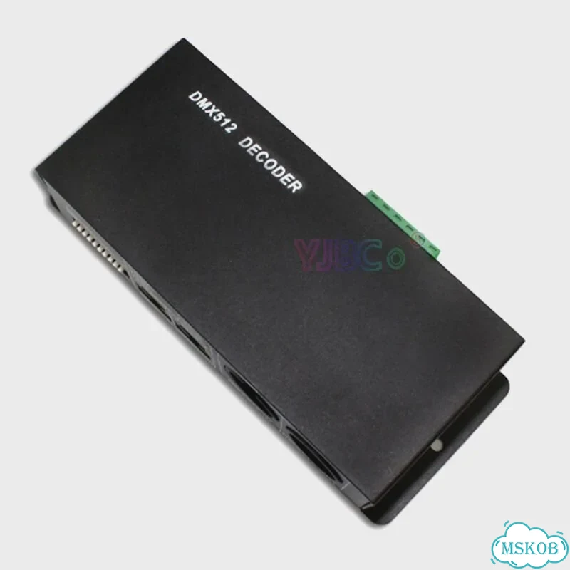 RGB контроллер yjbco DMX512 4 канала фото 3