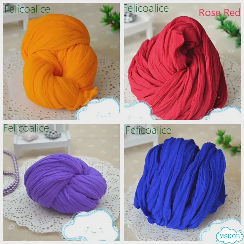 5 шт. градиентные нейлоновые цветы для рукоделия Желтый, 6 Lemon 5pcs фото 2