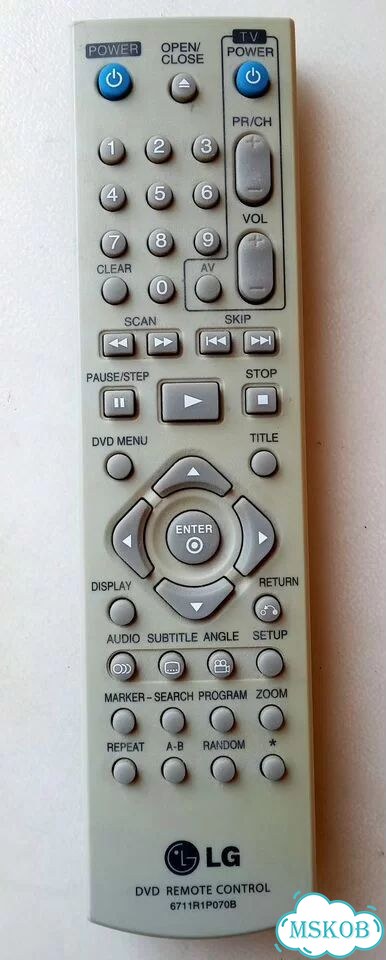 Пульт ду LG DVD фото 2