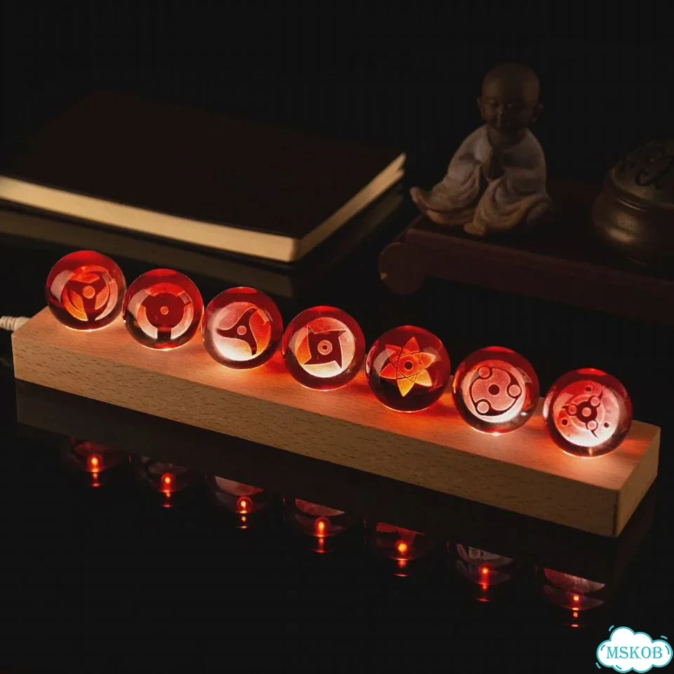 Светодиодные шары Sharingan, 7 шт, Цвет: A1 фото 1