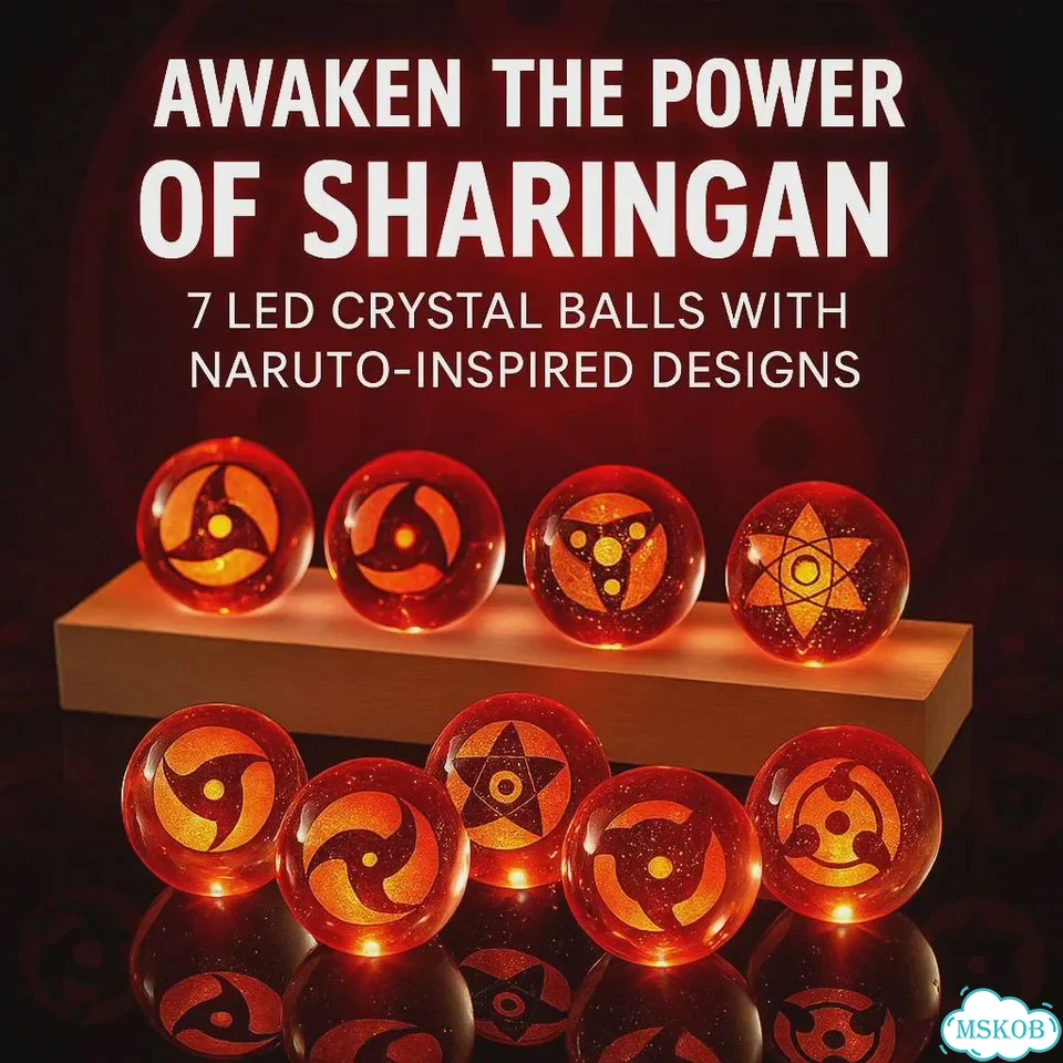 Светодиодные шары Sharingan, 7 шт, Цвет: A1 фото 2