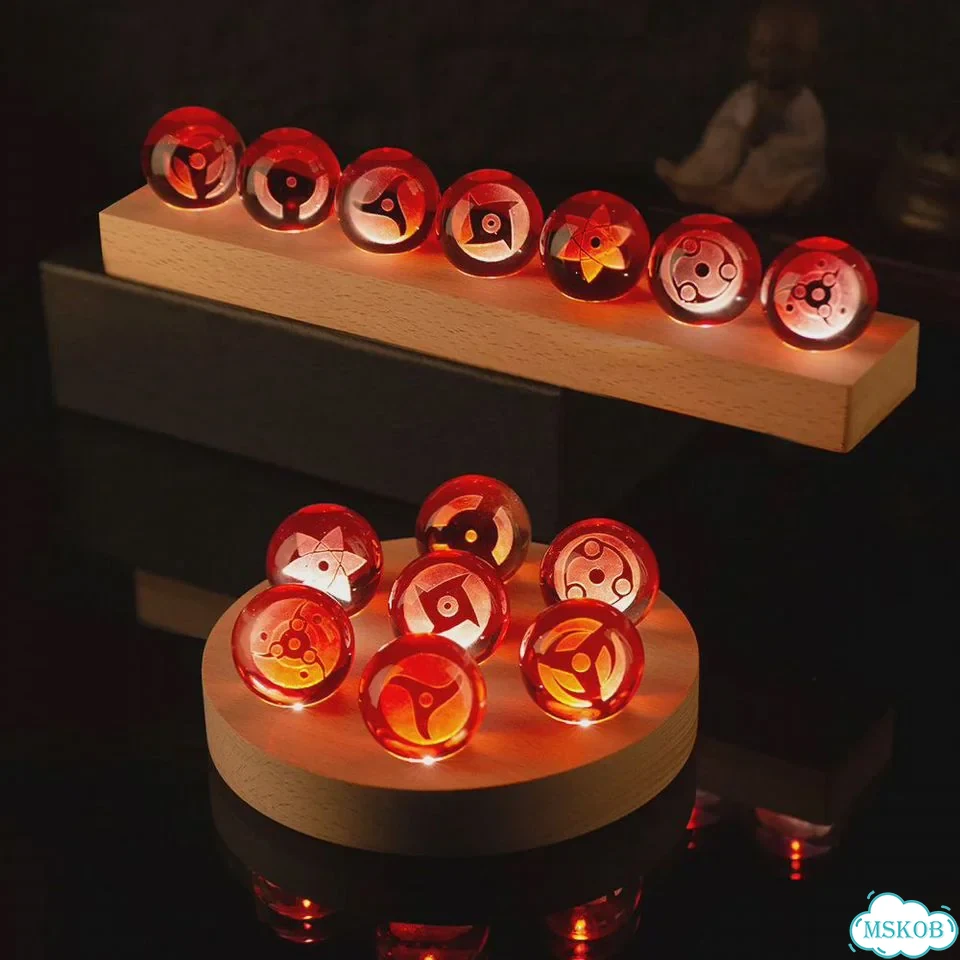 Светодиодные шары Sharingan, 7 шт, Цвет: A1 фото 3