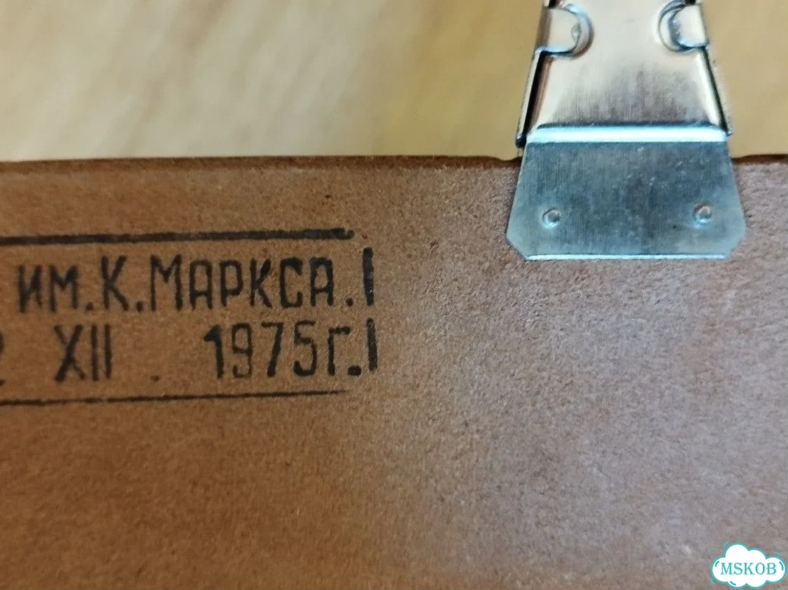 Сумка офицерская полевая кожаная СССР фото 3