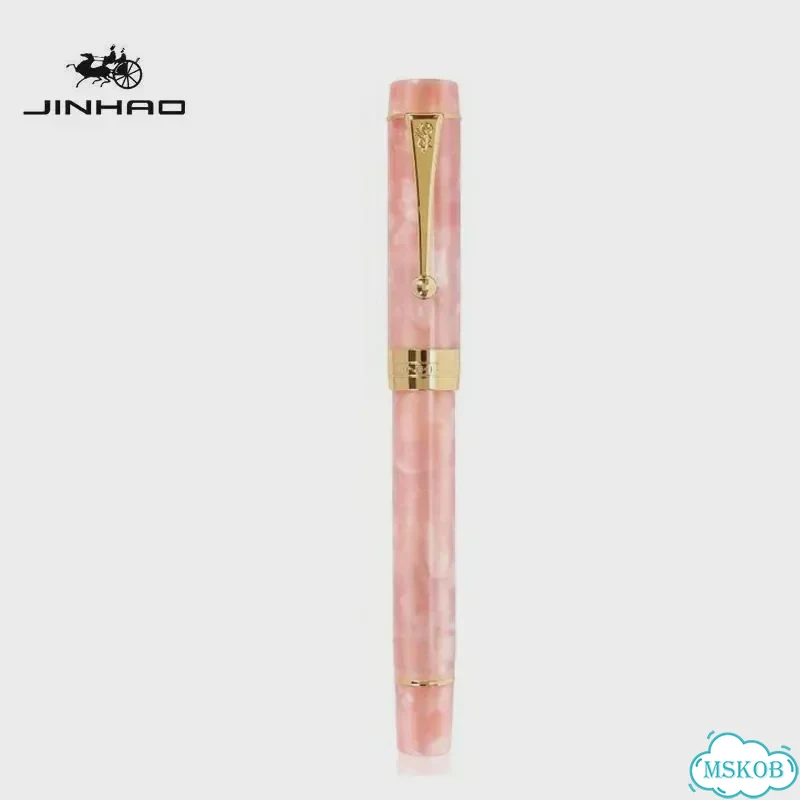Jinhao 100 золотая перьевая ручка Зеленый, M, Deep Sea Green фото 7