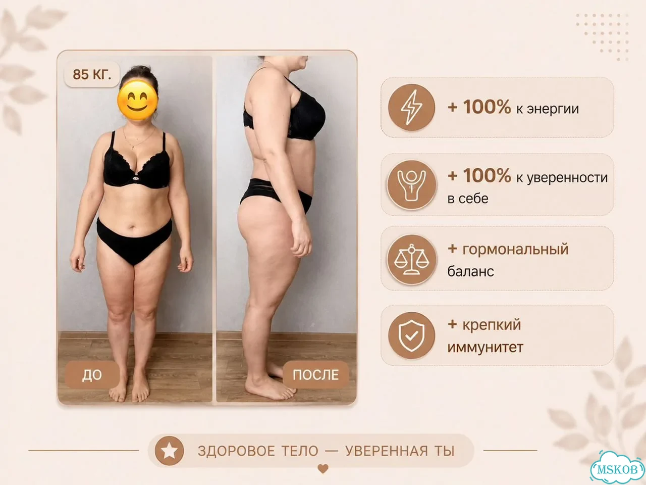 Комплексное снижение веса с личным сопровождением фото 6