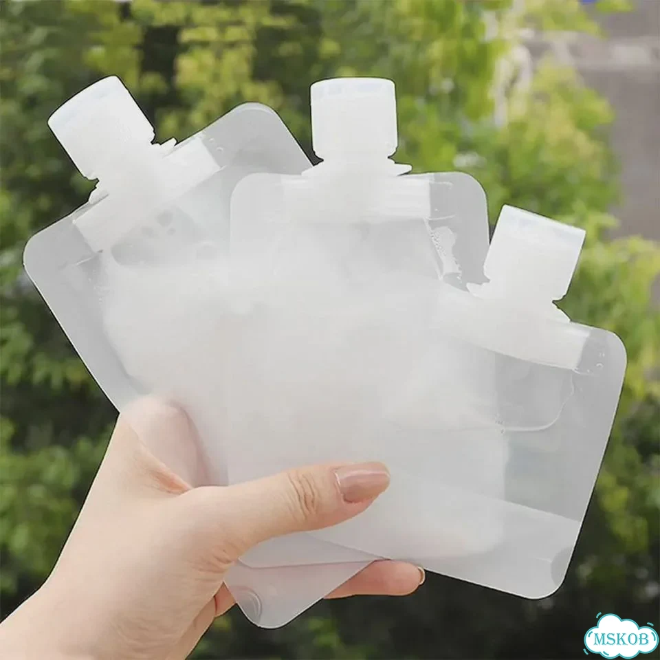 Многоразовые пакеты-диспенсеры для лосьона 30/50/100 мл 50ml 5pcs фото 7