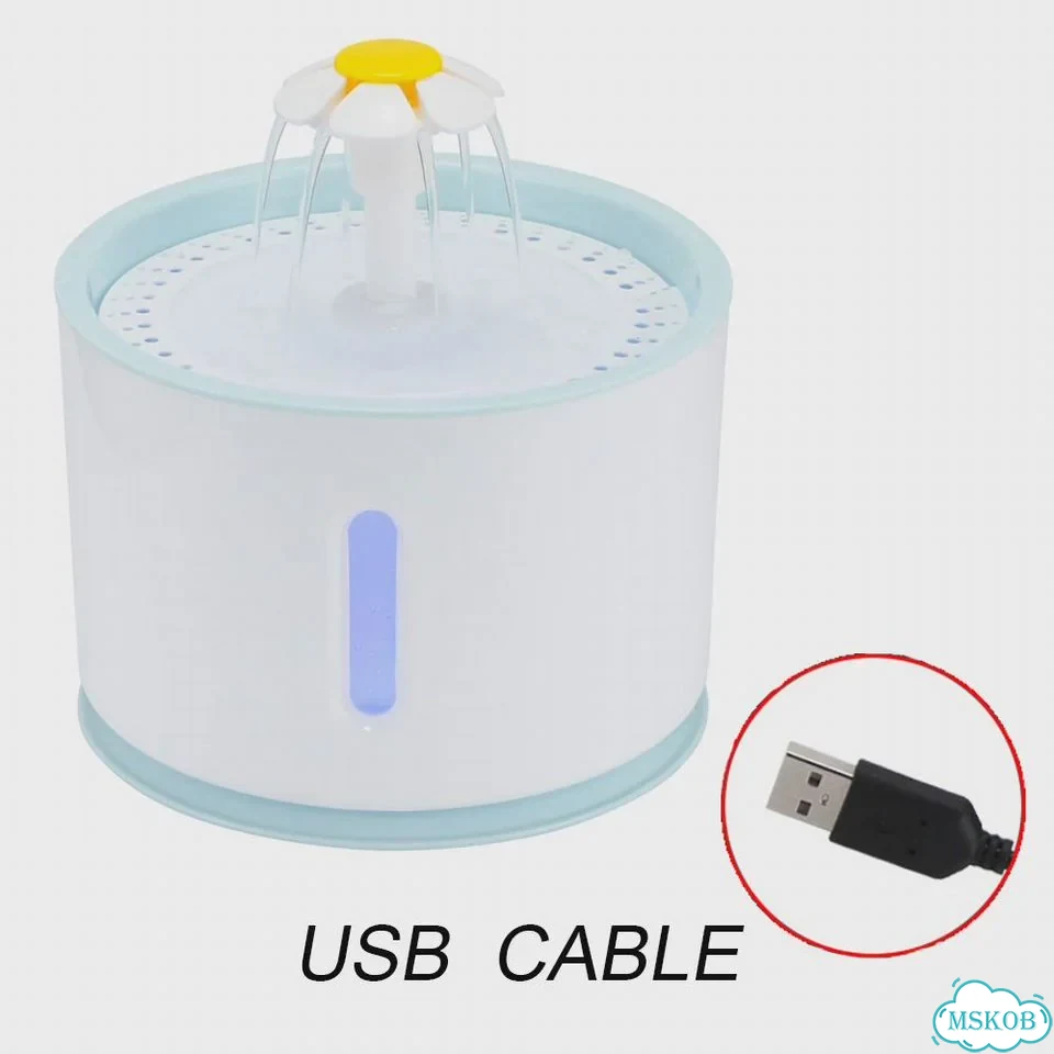Автоматический фонтан для кошек, USB Cable фото 1