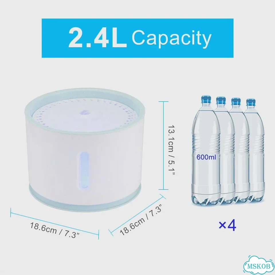 Автоматический фонтан для кошек, USB Cable фото 5
