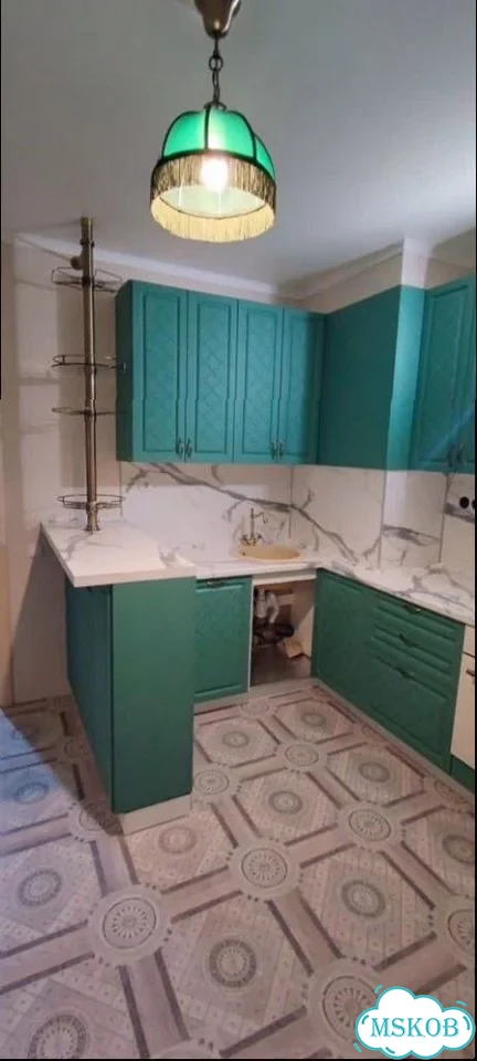 Кухонный гарнитур мдф с аккуратными фасадами фото 5