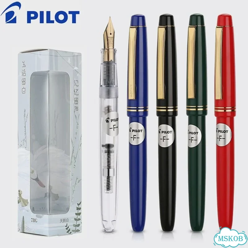 Pilot 78G перьевая ручка, розовый, EF фото 3