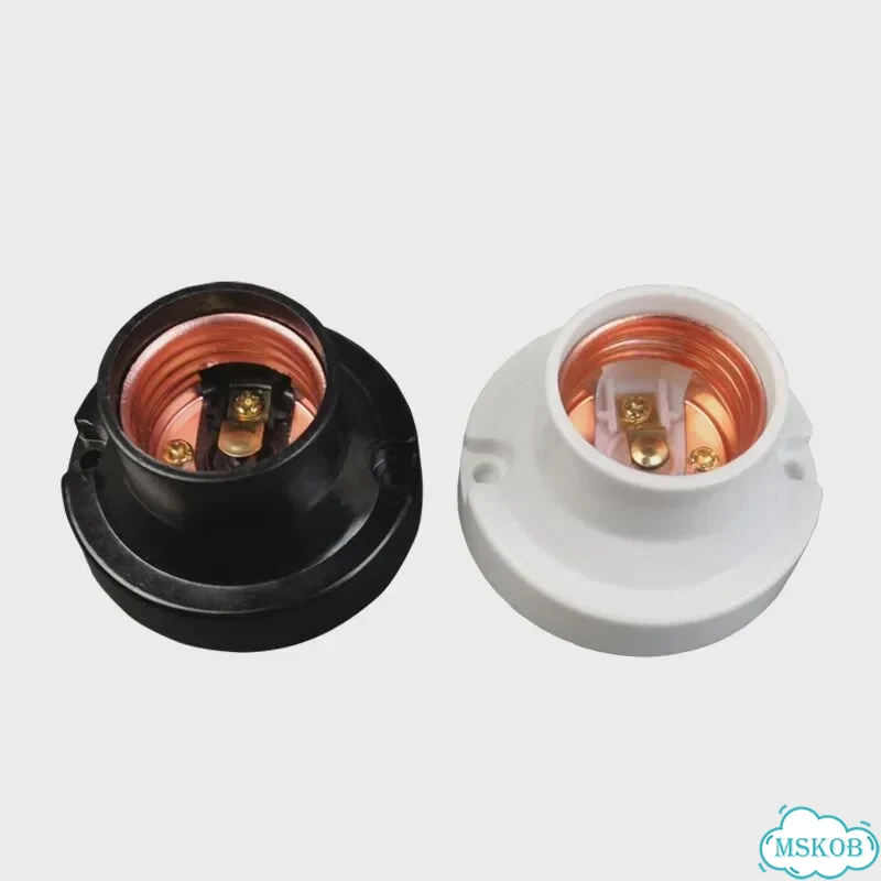Светодиодный патрон E27 алюминиевый 6A 220В черный/белый Белый, e27 W фото 2