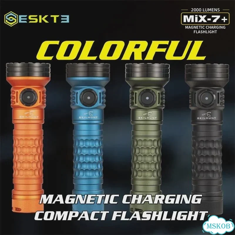Skilhunt esket MiX-7 Gen 2 Plus, голубой, 2000 люмен фото 2