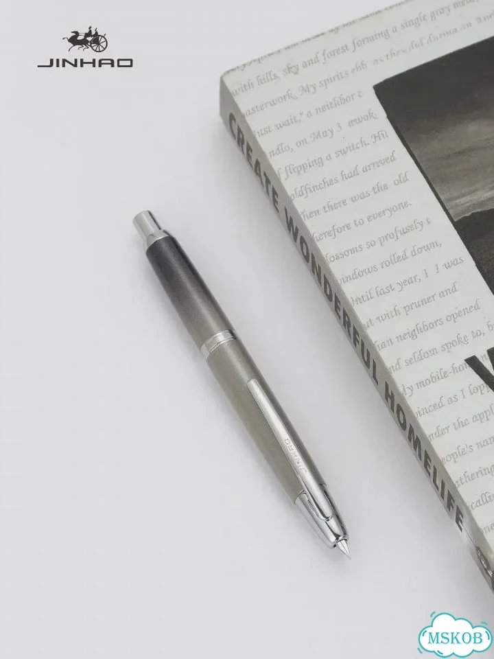 Jinhao перьевая ручка Gray Gradient, Nib Size: F фото 3