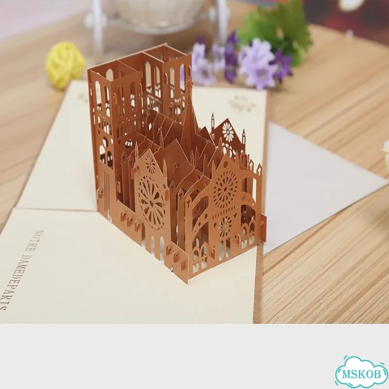 3D открытка с достопримечательностями, Цвет: F фото 3