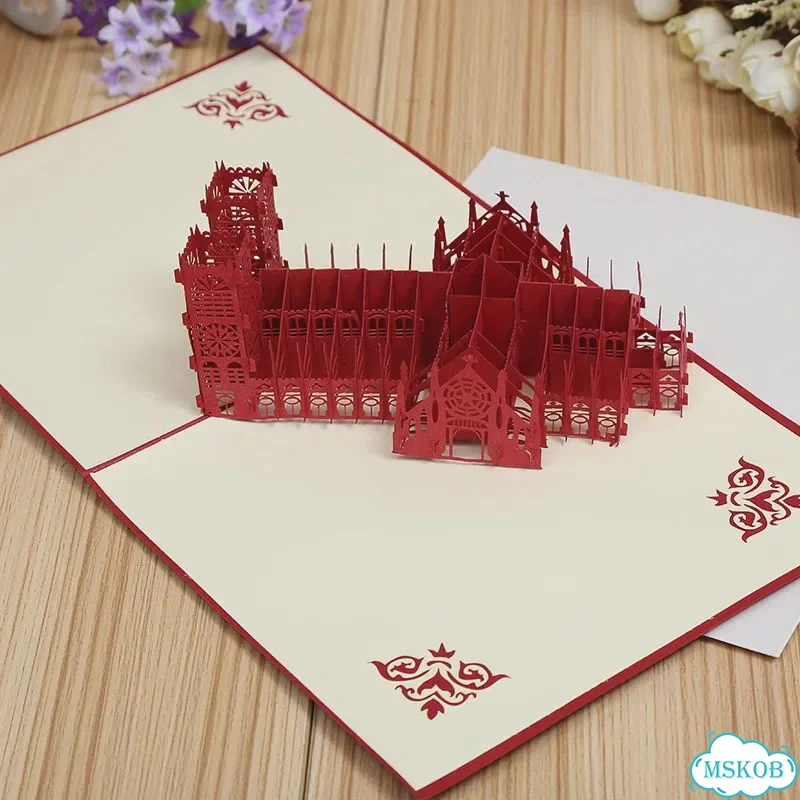 3D открытка с достопримечательностями, Цвет: F фото 6