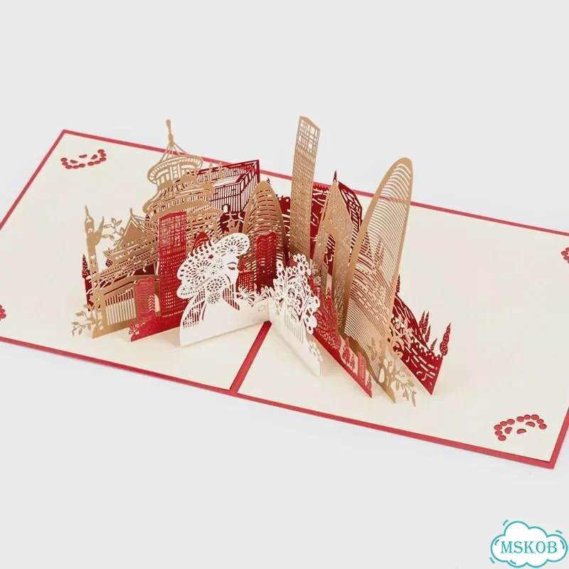 3D открытка с достопримечательностями, Цвет: F фото 7