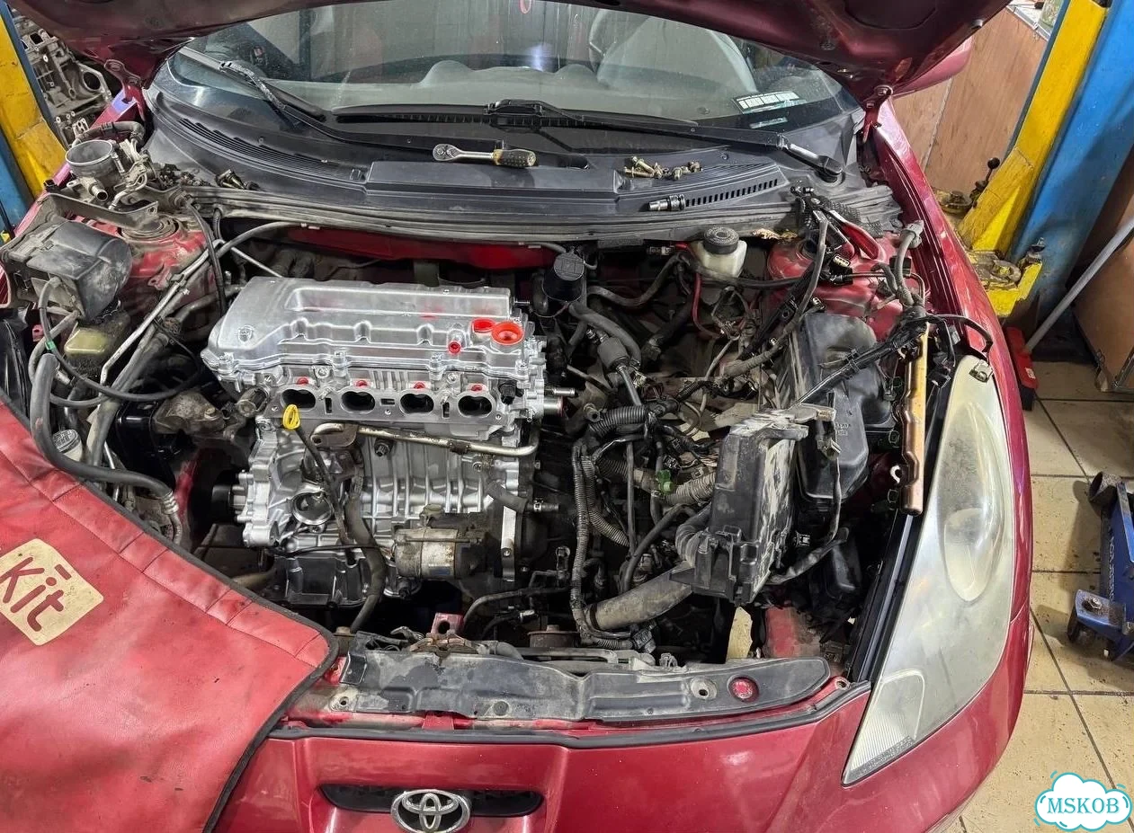 Двигатель Toyota 1ZZ 1.8 л для Toyota Avensis/RAV4 фото 3