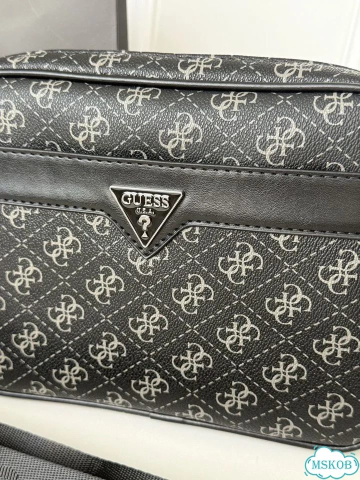 Мужская сумка guess через плечо. Новая фото 3