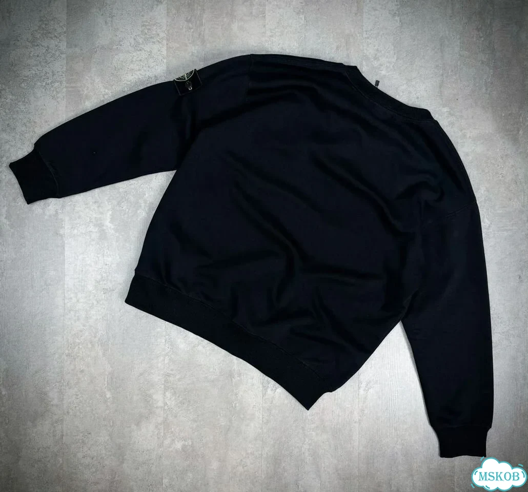 Свитшот Stone Island, чёрный фото 6