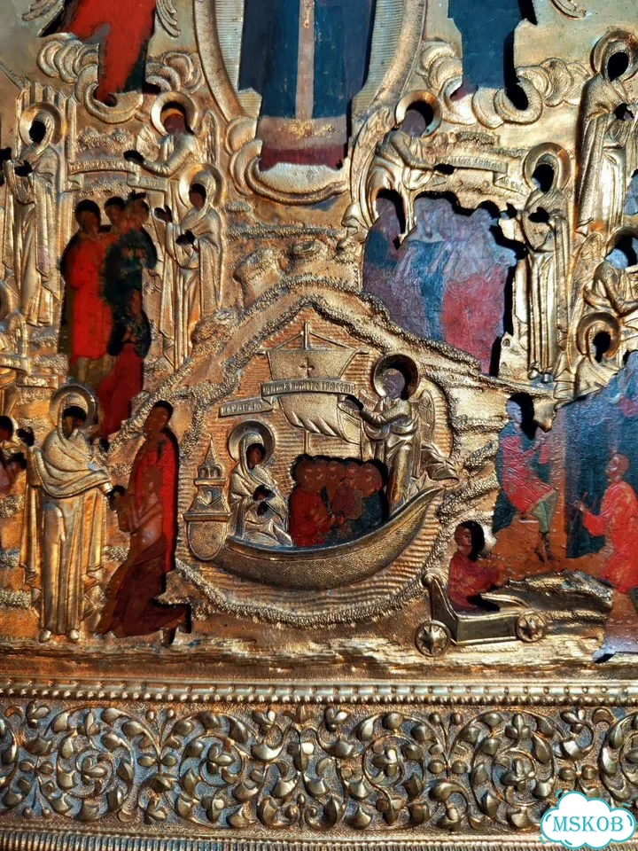 Икона Всех Скорбящих Радость. Редкая фото 4