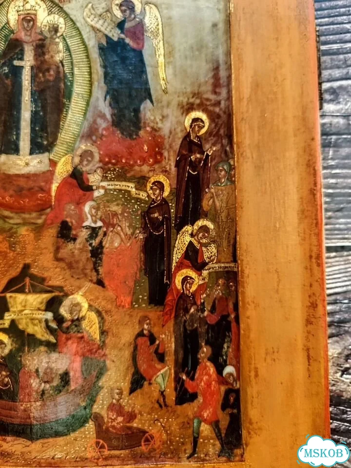 Икона Всех Скорбящих Радость. Редкая фото 9