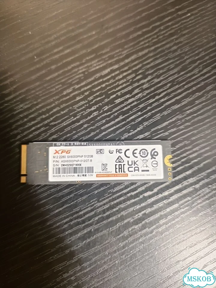 Ssd m2 nvme 512gb adata фото 2