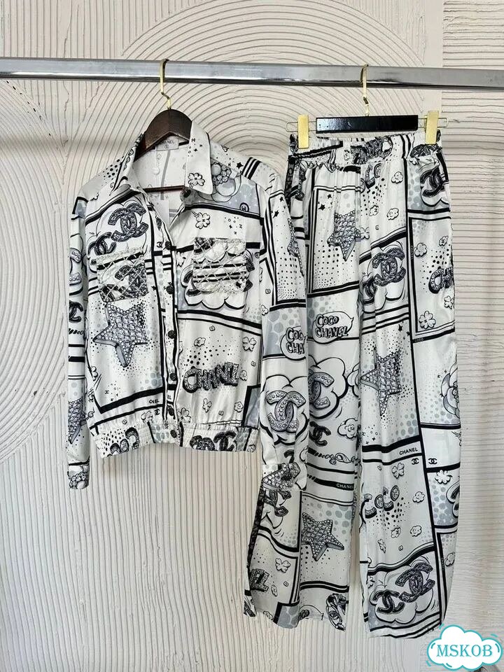 Chanel Костюм рубашка и брюки фото 2