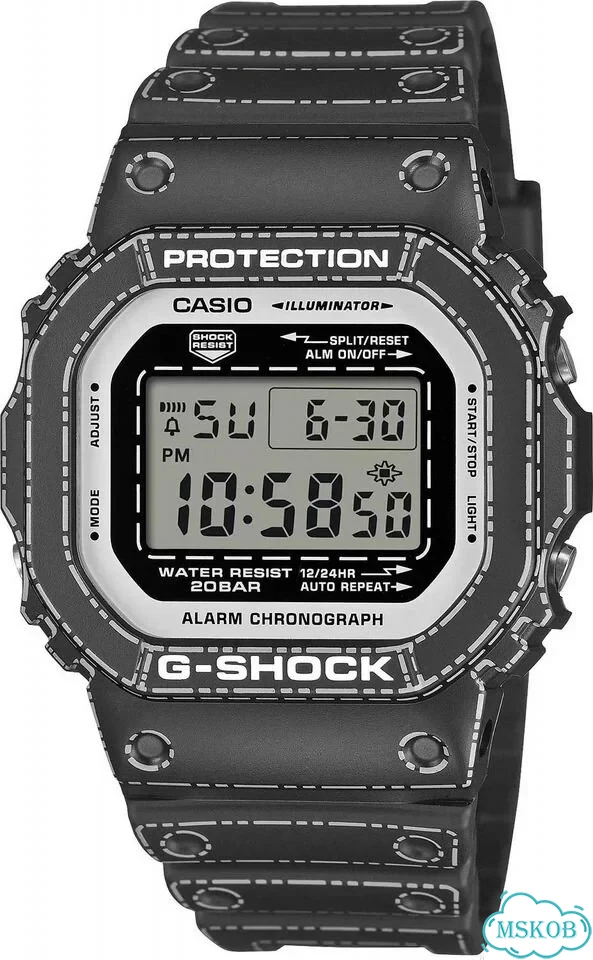 Японские наручные часы Casio G-shock DW-5600RGM-1 фото 2