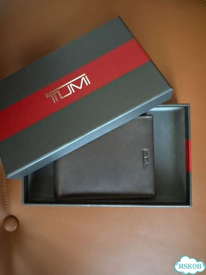 Кошелек мужской кожаный tumi фото 1