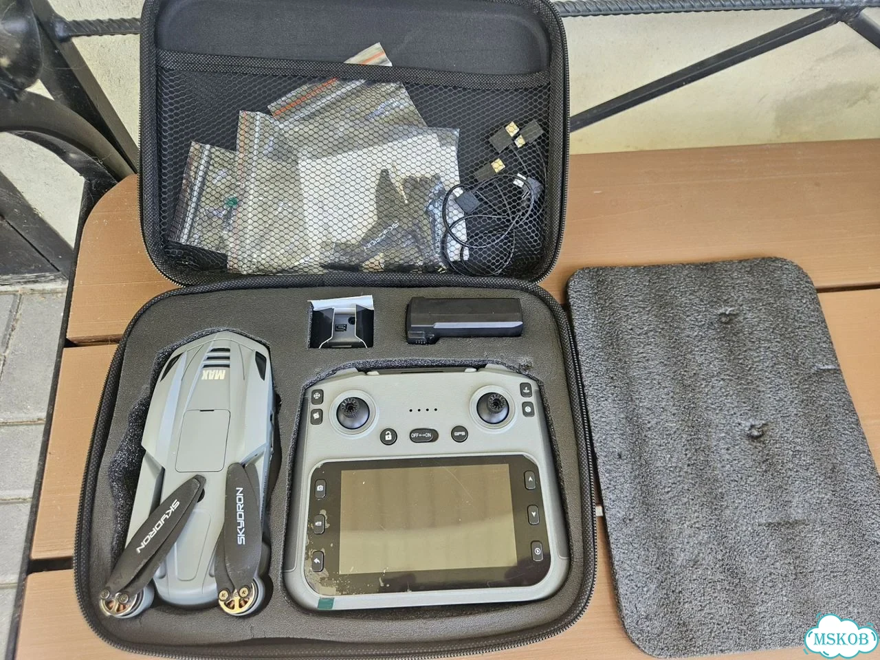 Дрон Skydron V168 MAX 8K GPS 3 аккум фото 7