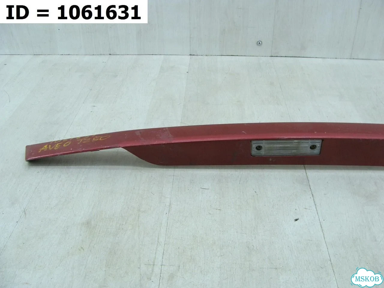 Накладка двери багажника Chevrolet Aveo T250 фото 4