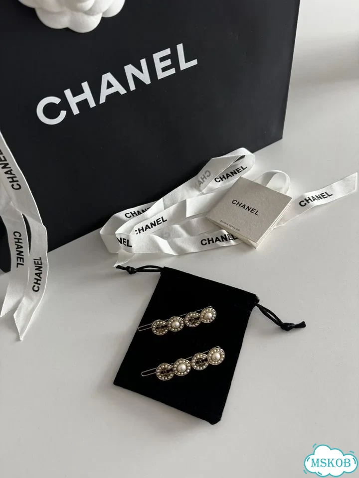 Chanel заколка vip gift новинка фото 10