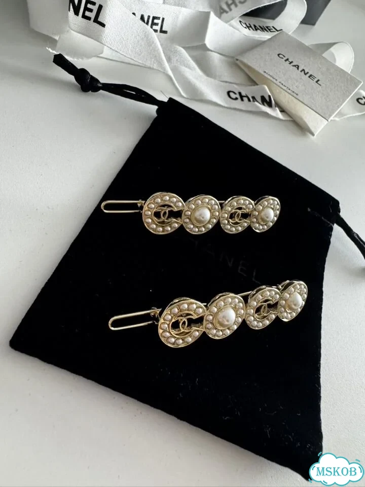 Chanel заколка vip gift новинка фото 4