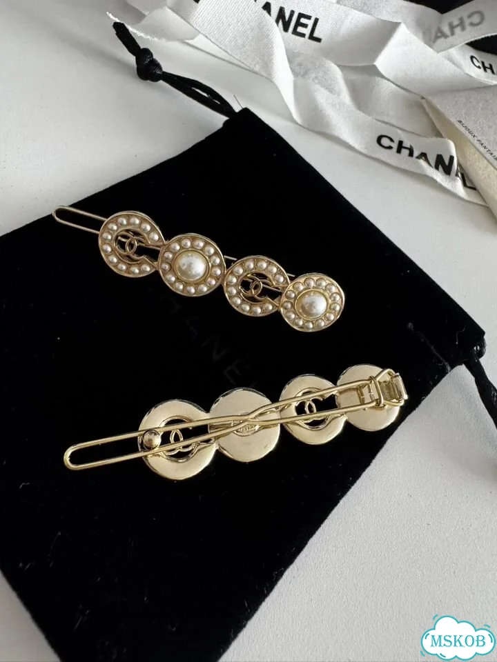 Chanel заколка vip gift новинка фото 5