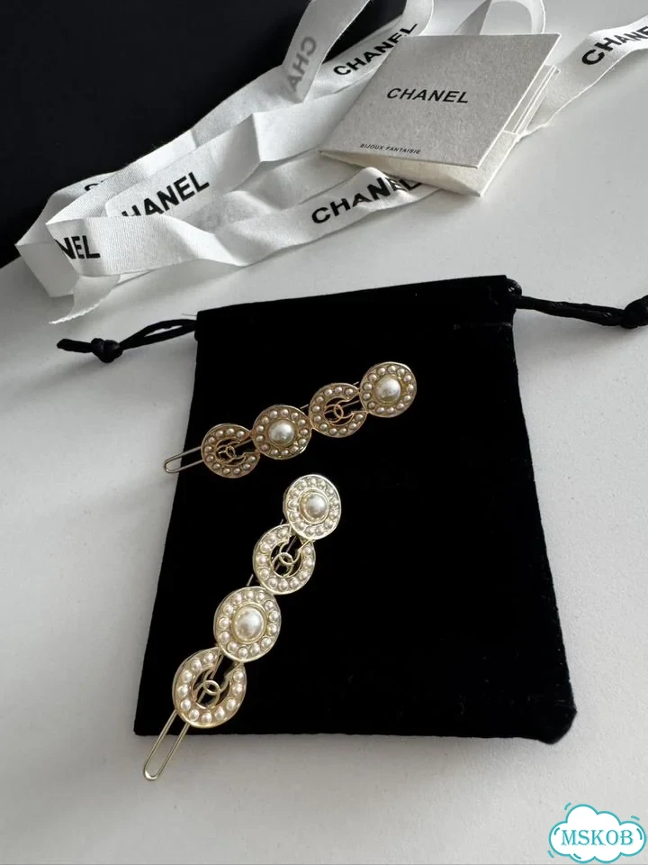 Chanel заколка vip gift новинка фото 8